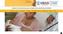 Desktop Screenshot of maternoinfantil.org